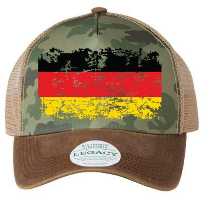 GERMANY Flag Vintage Distressed GERMANY Legacy Tie Dye Trucker Hat