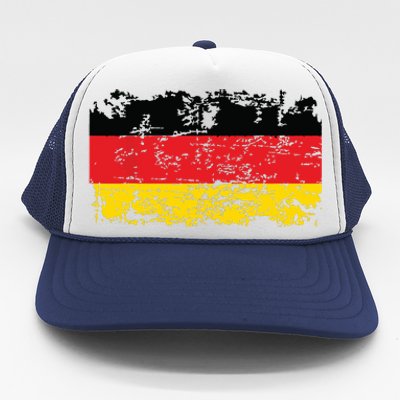 GERMANY Flag Vintage Distressed GERMANY Trucker Hat