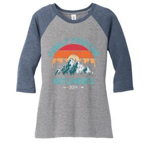 Gatlinburg Family Vacation 2024 Matching Group Vacation Women's Tri-Blend 3/4-Sleeve Raglan Shirt