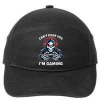 Gamer For Video Games Gamer 7-Panel Snapback Hat