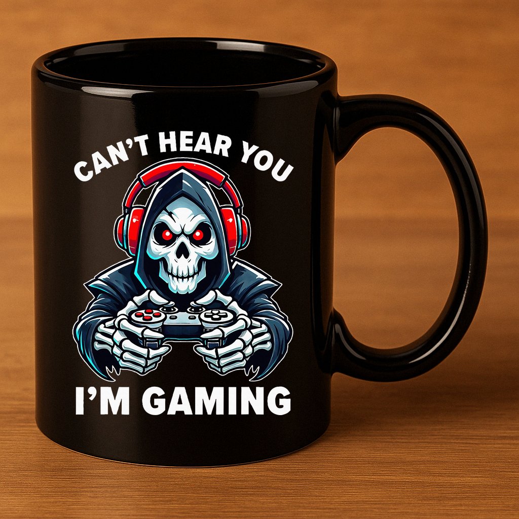 Gamer For Video Games Gamer 11oz C Handle Ceramic Mug