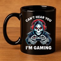 Gamer For Video Games Gamer 11oz C Handle Ceramic Mug