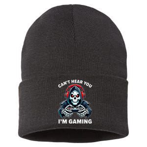 Gamer For Video Games Gamer Sustainable Knit Beanie