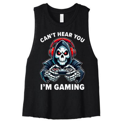 Gamer For Video Games Gamer Women's Racerback Cropped Tank