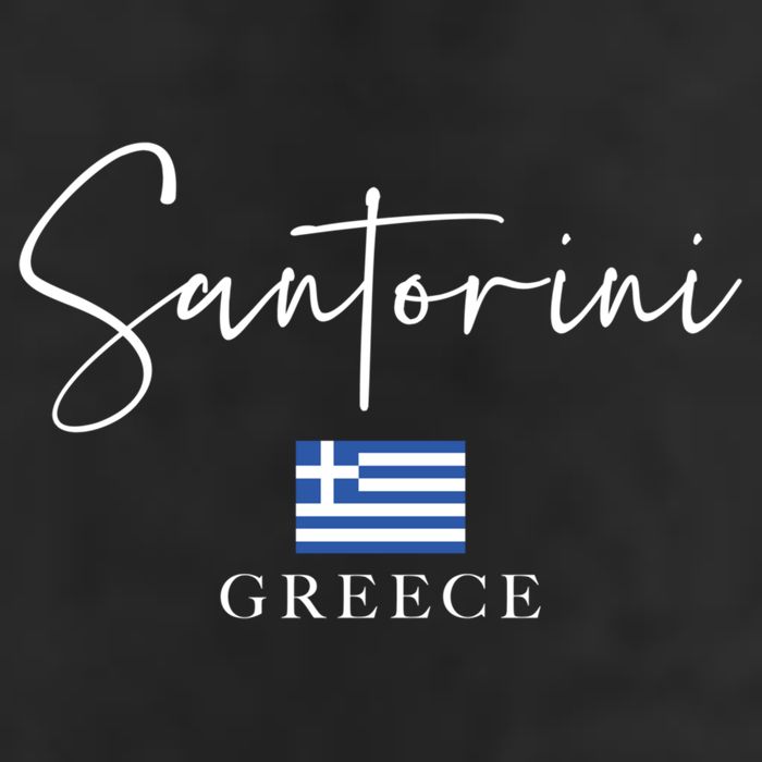 Greece Flag Vacation Island Santorini Funny Gift 11oz C Handle Ceramic Mug