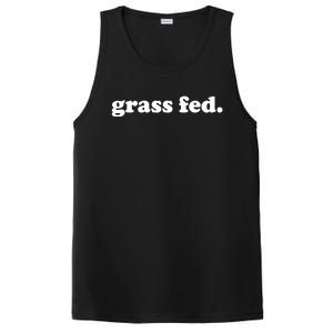 Grass Fed Vegan Pride Veganism Vegetarian Cruelty Free Gift PosiCharge Competitor Tank