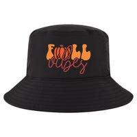 Groovy Fall Vibes Pumpkin Thankful Vibes Thanksgiving Gift Cool Comfort Performance Bucket Hat