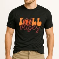 Groovy Fall Vibes Pumpkin Thankful Vibes Thanksgiving Gift Performance Shirt