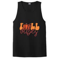 Groovy Fall Vibes Pumpkin Thankful Vibes Thanksgiving Gift PosiCharge Competitor Tank