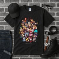Granblue Fantasy Versus Rising Chibi Characters Tall T-Shirt