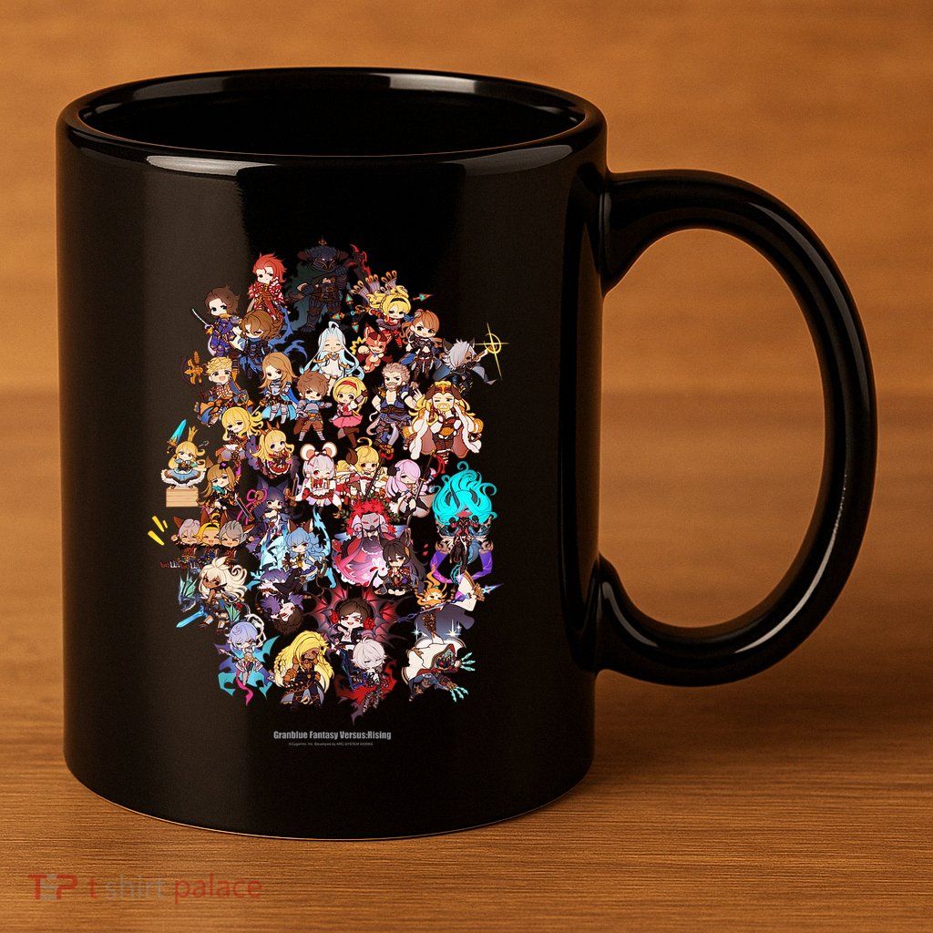 Granblue Fantasy Versus Rising Chibi Characters 11oz C Handle Ceramic Mug