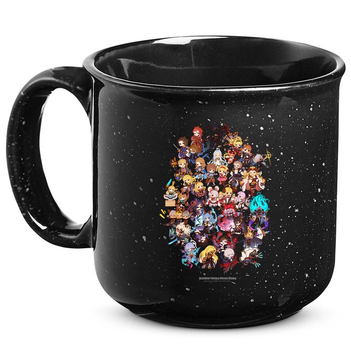 Granblue Fantasy Versus Rising Chibi Characters 15oz Campfire Ceramic Mug