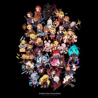 Granblue Fantasy Versus Rising Chibi Characters 16 in Basic Backpack