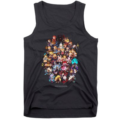 Granblue Fantasy Versus Rising Chibi Characters Tank Top