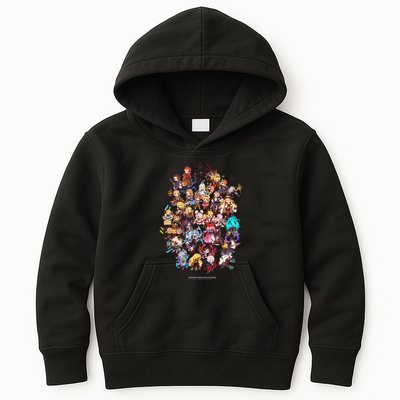 Granblue Fantasy Versus Rising Chibi Characters Kids Hoodie