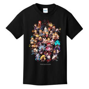 Granblue Fantasy Versus Rising Chibi Characters Kids T-Shirt