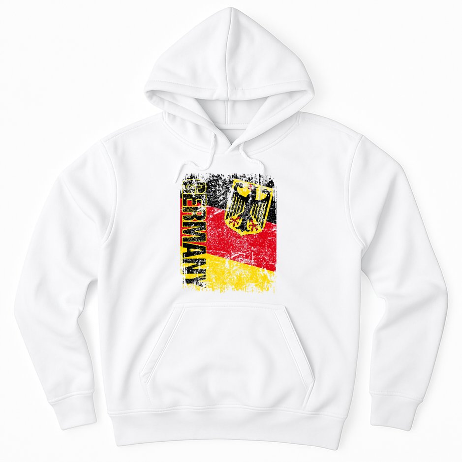 Germany Flag Vintage Distressed Germany Hoodie