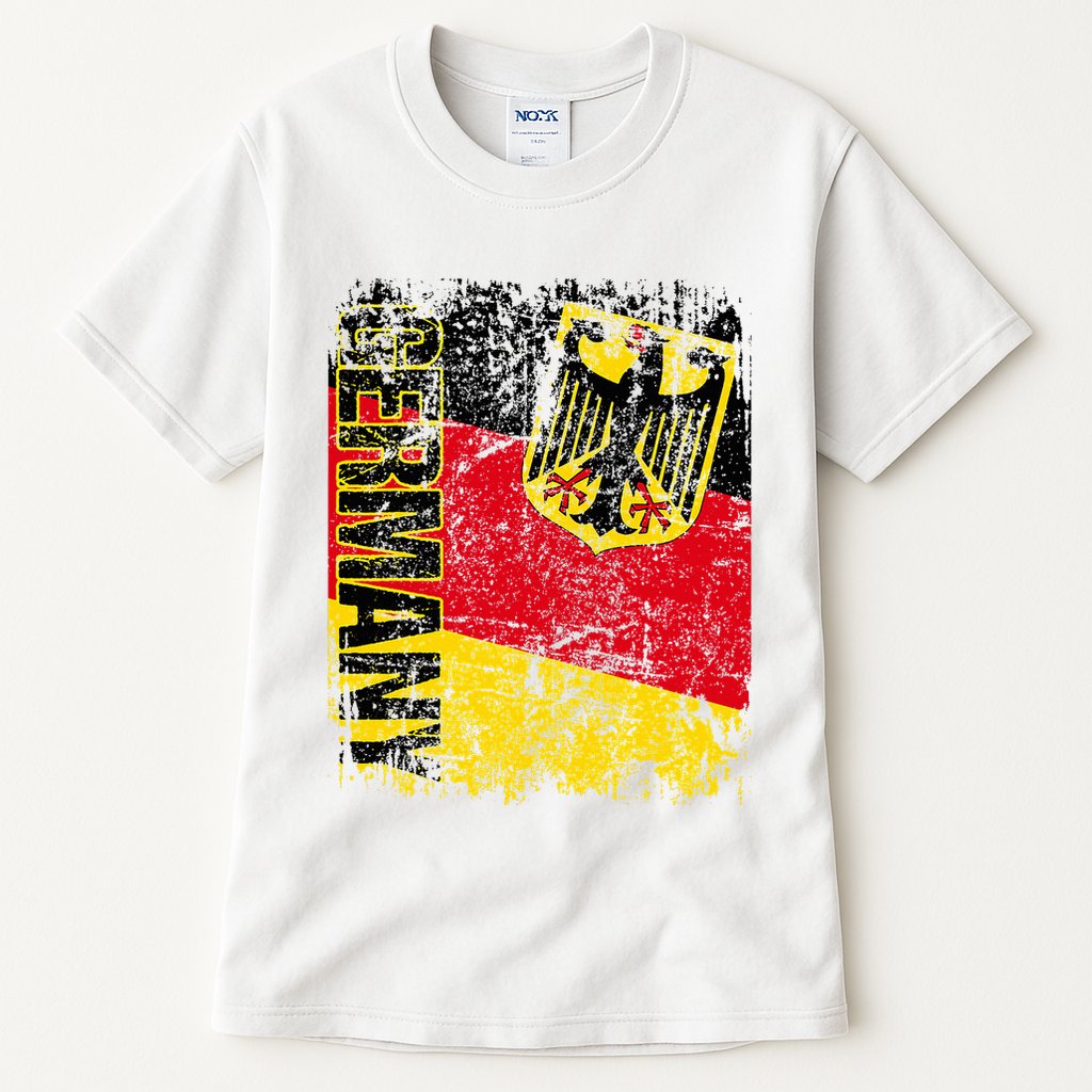 Germany Flag Vintage Distressed Germany Tall T-Shirt