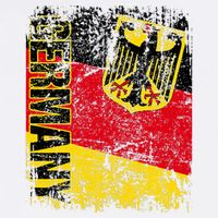Germany Flag Vintage Distressed Germany Tall T-Shirt