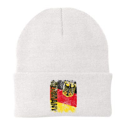 Germany Flag Vintage Distressed Germany Beanie