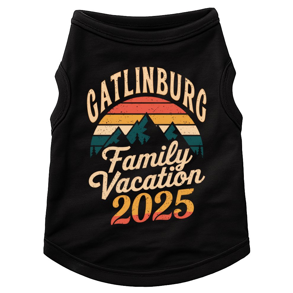 Gatlinburg Family Vacation 2025 Family Vacation Great Gift Doggie Tank