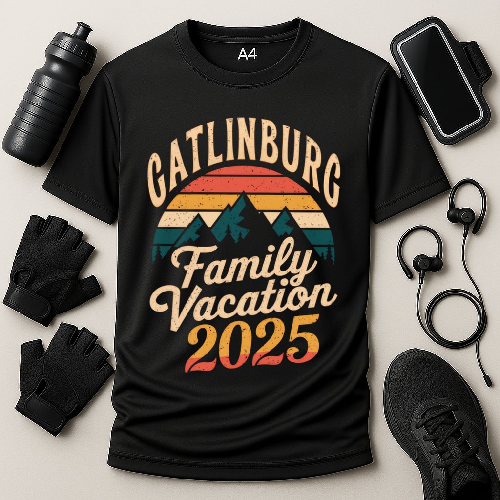 Gatlinburg Family Vacation 2025 Family Vacation Great Gift Cooling Performance Crew T-Shirt