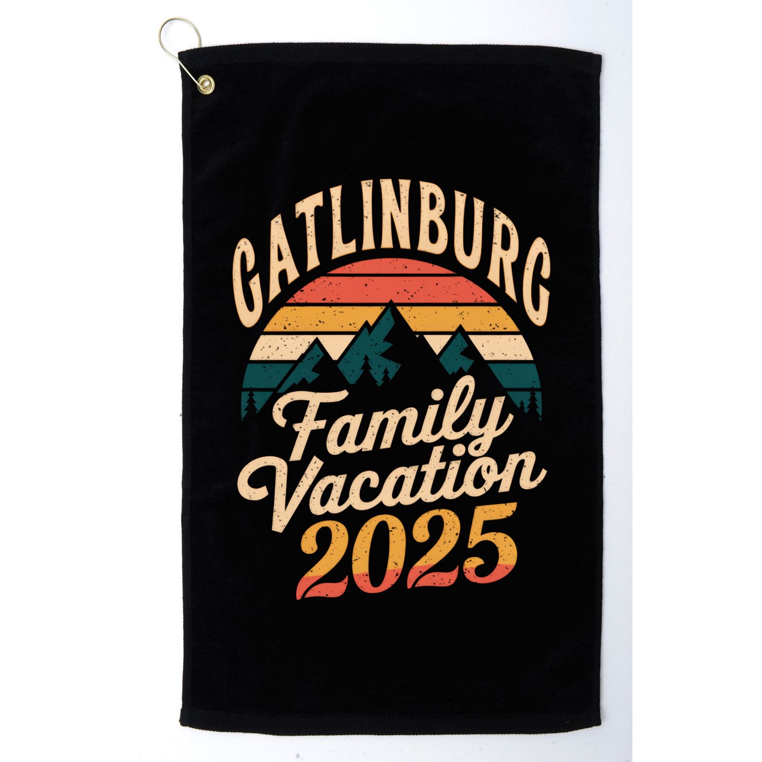 Gatlinburg Family Vacation 2025 Family Vacation Great Gift Golf Towel