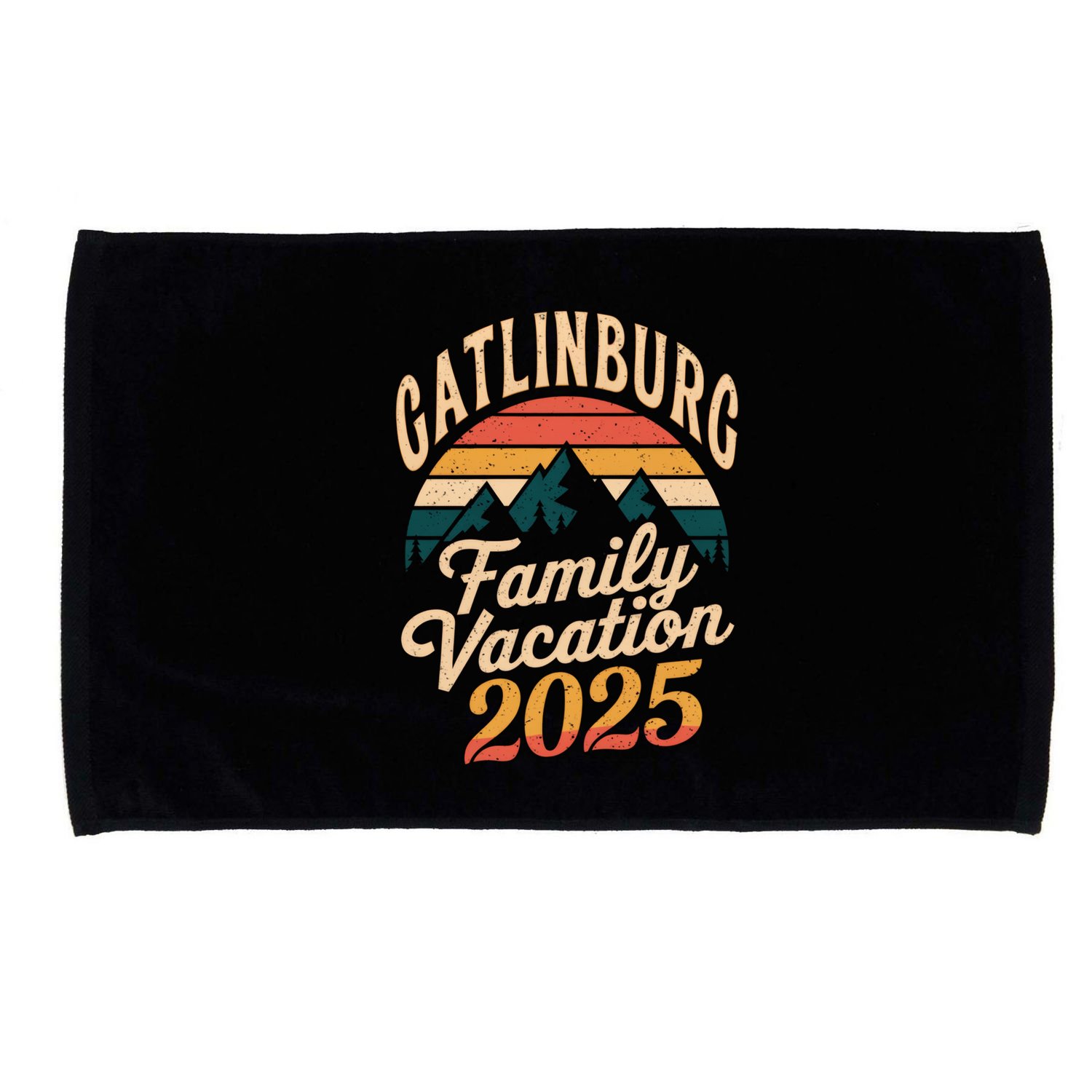 Gatlinburg Family Vacation 2025 Family Vacation Great Gift Microfiber Hand Towel