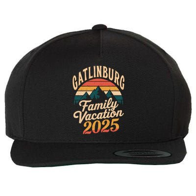 Gatlinburg Family Vacation 2025 Family Vacation Great Gift Wool Snapback Cap
