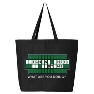 Gift for Wheel and Game Show Lovers, Fortune Word Puzzles 25L Jumbo Tote