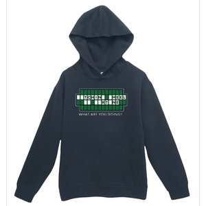 Gift for Wheel and Game Show Lovers, Fortune Word Puzzles Urban Pullover Hoodie