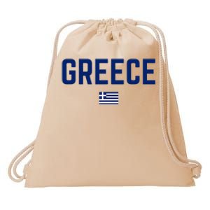 Greece Flag Women Greece Drawstring Bag