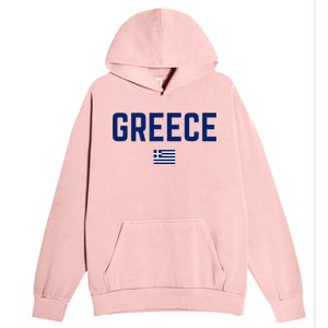 Greece Flag Women Greece Urban Pullover Hoodie