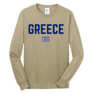 Greece Flag Women Greece Tall Long Sleeve T-Shirt