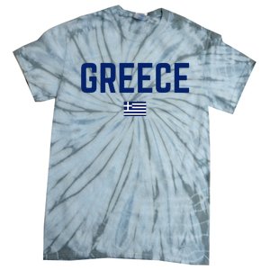 Greece Flag Women Greece Tie-Dye T-Shirt