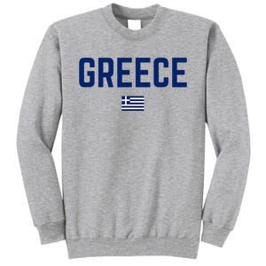 Greece Flag Women Greece Tall Sweatshirt