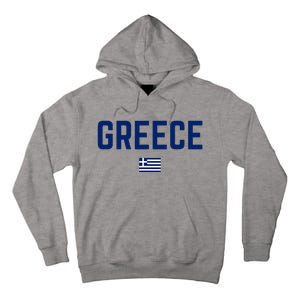 Greece Flag Women Greece Tall Hoodie