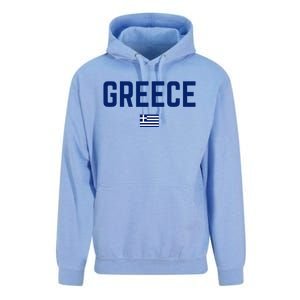 Greece Flag Women Greece Unisex Surf Hoodie