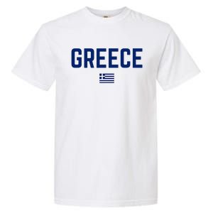 Greece Flag Women Greece Garment-Dyed Heavyweight T-Shirt