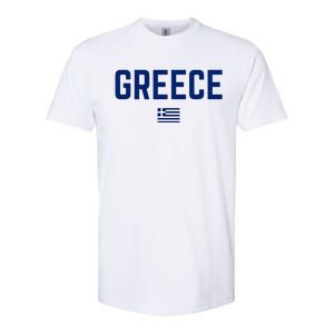 Greece Flag Women Greece Softstyle CVC T-Shirt