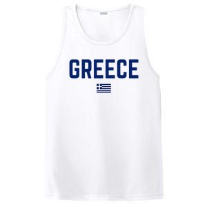 Greece Flag Women Greece PosiCharge Competitor Tank