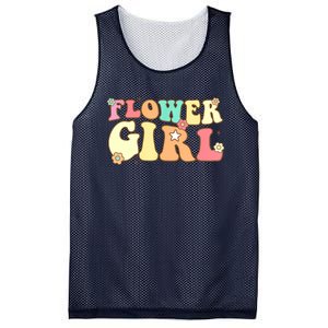 Groovy Flower Wedding Proposal Flower Mesh Reversible Basketball Jersey Tank