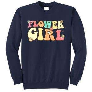 Groovy Flower Wedding Proposal Flower Tall Sweatshirt