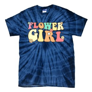 Groovy Flower Wedding Proposal Flower Tie-Dye T-Shirt