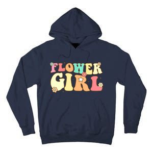 Groovy Flower Wedding Proposal Flower Tall Hoodie