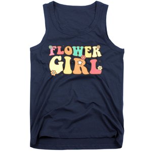 Groovy Flower Wedding Proposal Flower Tank Top