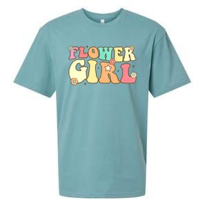 Groovy Flower Wedding Proposal Flower Sueded Cloud Jersey T-Shirt