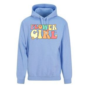 Groovy Flower Wedding Proposal Flower Unisex Surf Hoodie