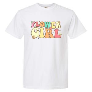 Groovy Flower Wedding Proposal Flower Garment-Dyed Heavyweight T-Shirt