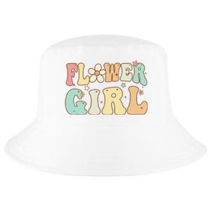 Groovy Flower Wedding Proposal Bridesmaid Flower Cool Comfort Performance Bucket Hat